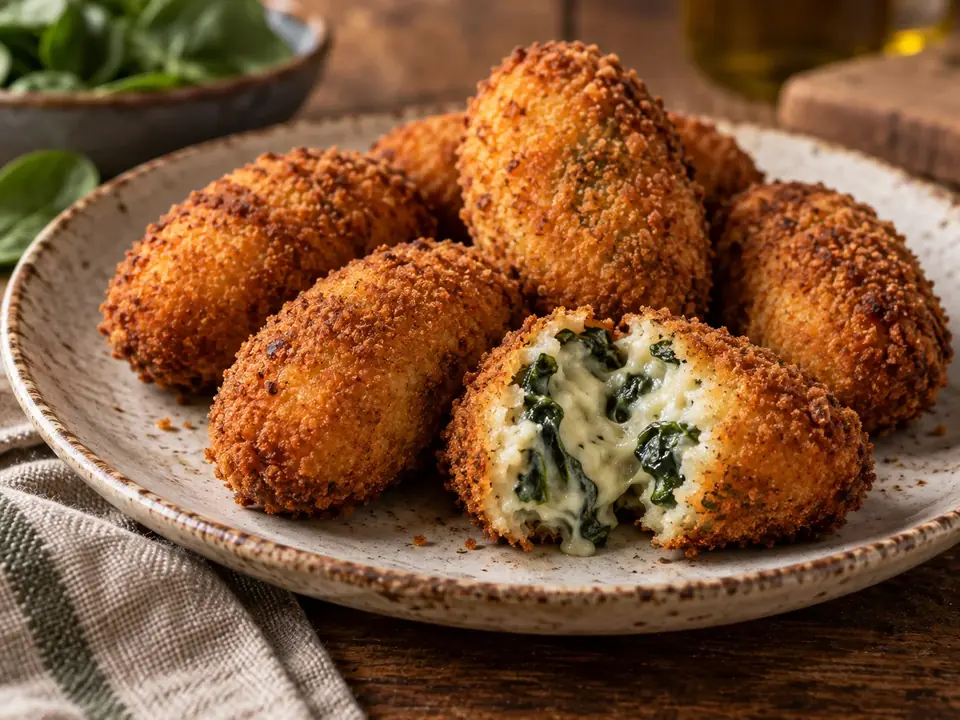 Croquetas de Espinacas