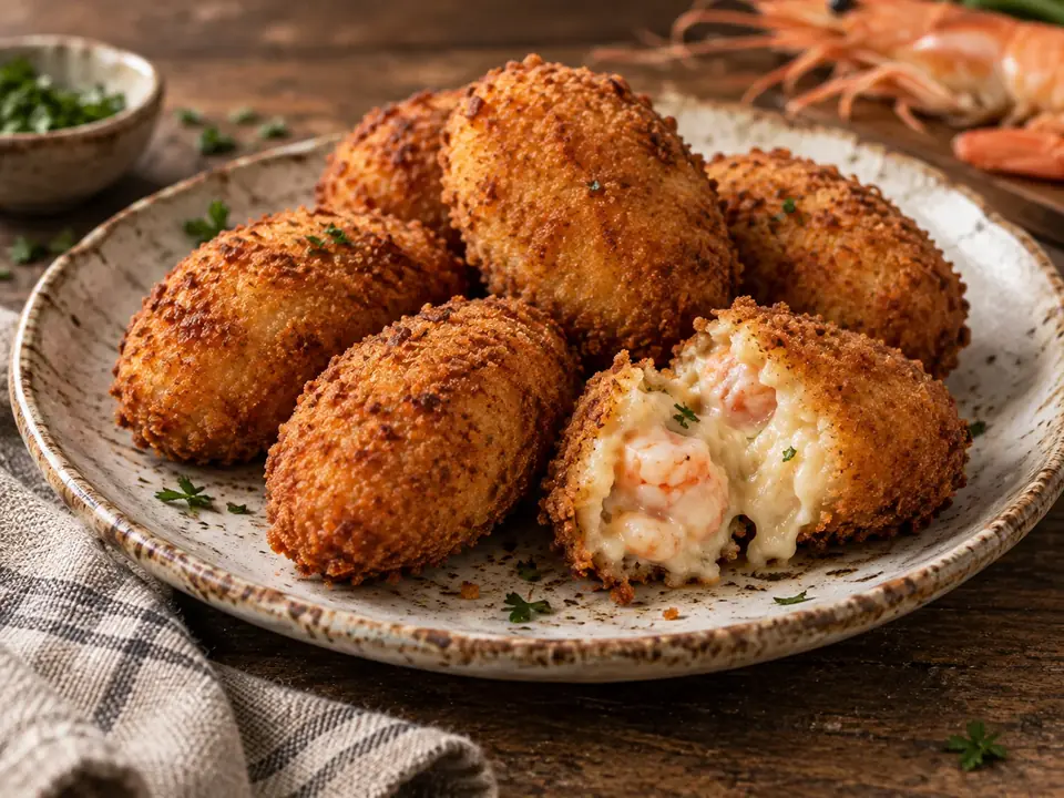 Croquetas de Langostinos
