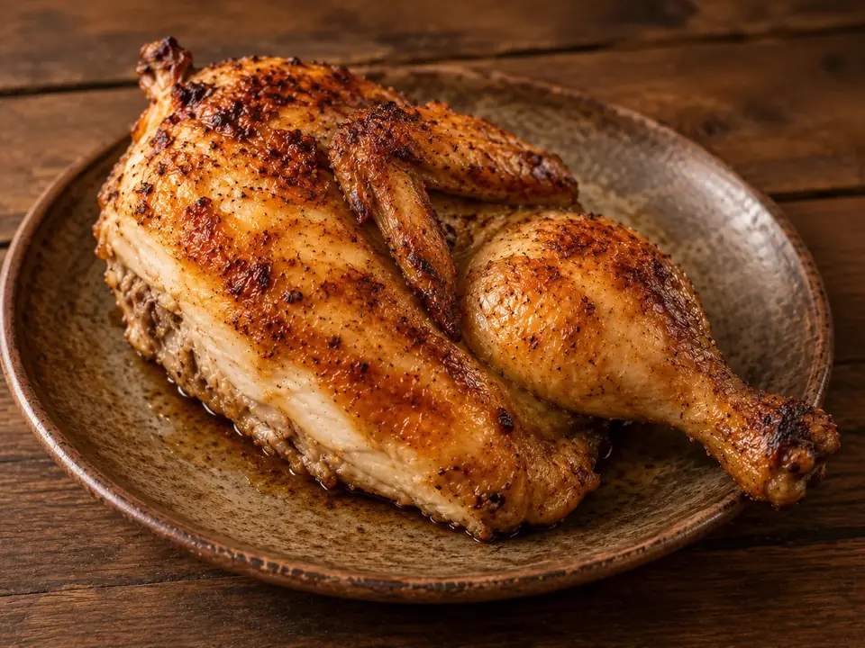 Medio Pollo Asado